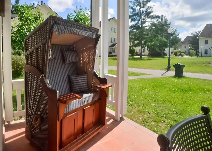 Duenenpark Binz - Komfortplus Ferienwohnung Mit 1 Schlafzimmer Und Terrasse Im Erdgeschoss 016